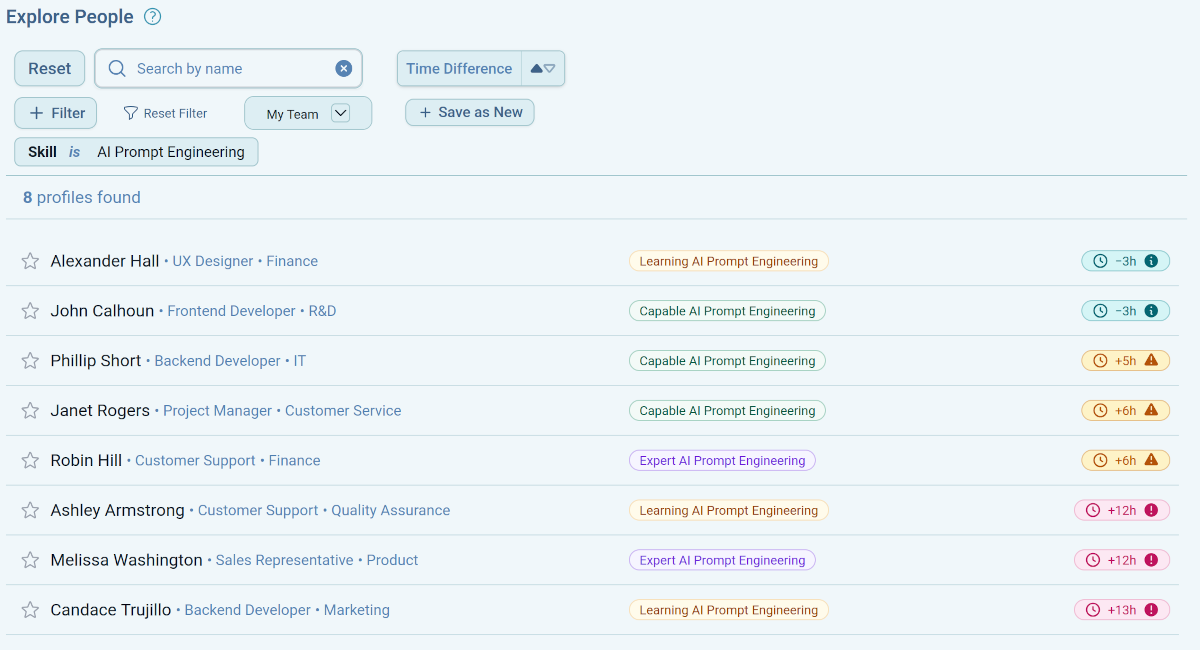 Skills Search
